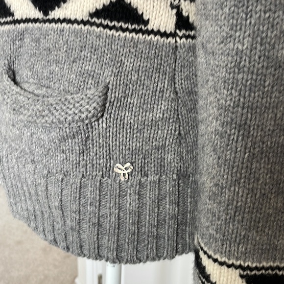 Aritzia TNA Sea to Sky Lambswool Zip Cardigan -Small fit! - Picture 7 of 12